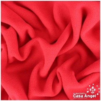 POLAR ROJO LISO EXTRA ANTIPEELING 150cm