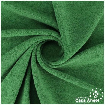 POLAR ACRÍLICO VERDE BOTELLA SEMIRUGOSO 150cm