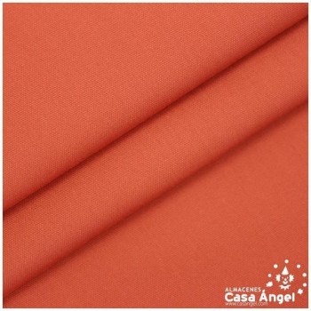 POPELÍN NARANJA TEJA SERIE ANDALUCÍA 160cm
