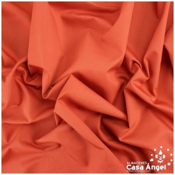 POPELÍN NARANJA TEJA SERIE ANDALUCÍA 160cm