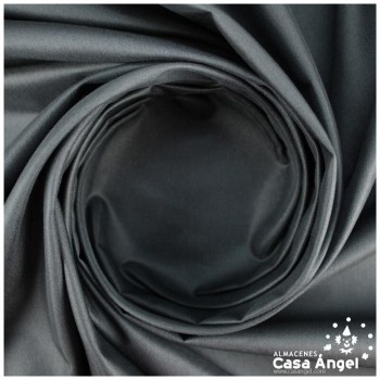 POPELÍN CIRÉ NEGRO SATINADO 150cm