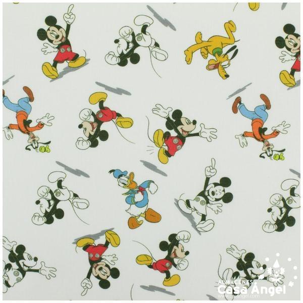 TELA ALGODÓN PERCAL LICENCIA 150cm AMIGOS DISNEY