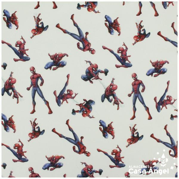 TELA ALGODÓN PERCAL LICENCIA 150cm SPIDERMAN