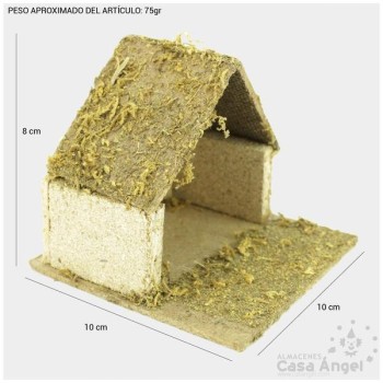 CASA MINIATURA PARA PORTAL DE BELÉN 10cm