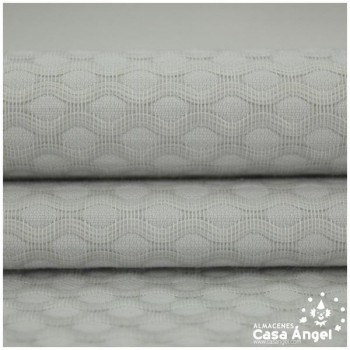 PIQUÉ NIDO DE ABEJAS GRIS SERIE AUSTRALIA 160cm
