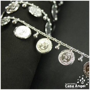 PASAMANERÍA PLÁSTICO MONEDAS 19mm