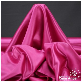 TEJIDO DE RASO FUCSIA INTENSO SERIE CALI 150cm