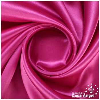TEJIDO DE RASO FUCSIA INTENSO SERIE CALI 150cm