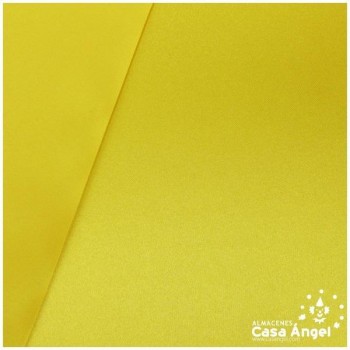 TELA DE RASO AMARILLO CLARO 150cm
