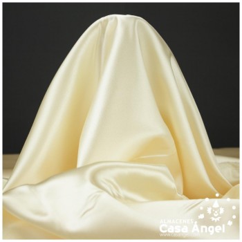 TELA DE RASO HUESO 150cm