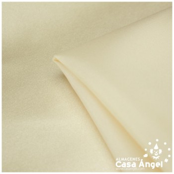 TELA DE RASO HUESO 150cm