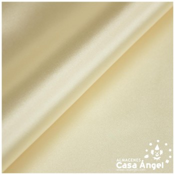 TELA DE RASO HUESO 150cm