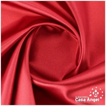 TELA DE RASO ROJO SANGRE 150cm