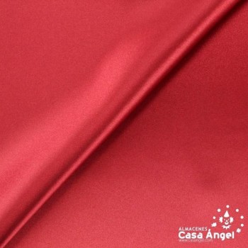 TELA DE RASO ROJO SANGRE 150cm