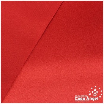 TELA DE RASO ROJO 150cm