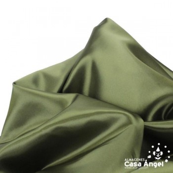 TELA DE RASO VERDE CAZA 150cm