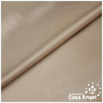 TELA DE RASO COLOR ARENA 150cm