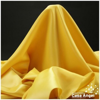 TELA DE RASO AMARILLO TOSCANO 150cm