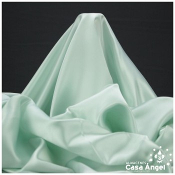 TELA DE RASO VERDE AGUA 150cm