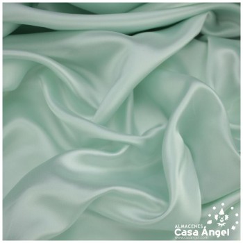 TELA DE RASO VERDE AGUA 150cm