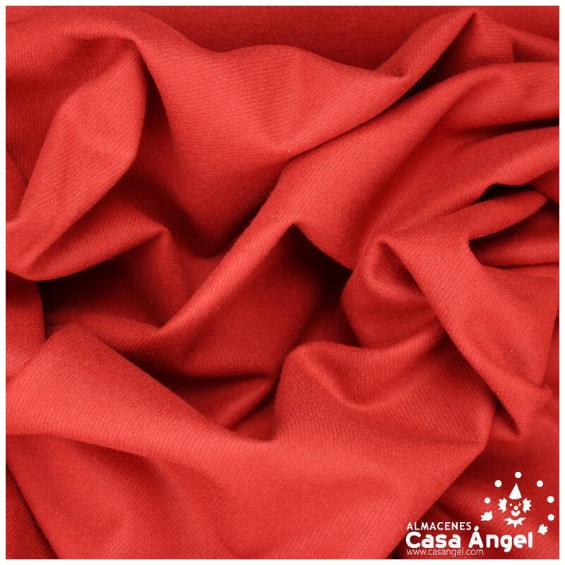 TEJIDO FRANELA ROJO CALDERA 150cm