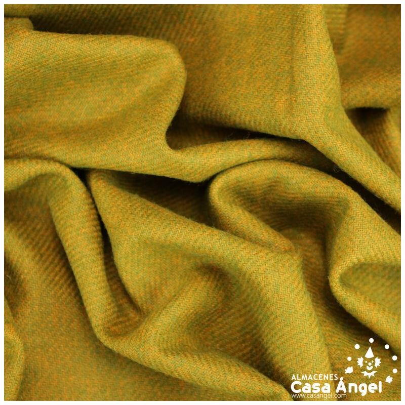 TEJIDO LANA ACRÍLICO COLOR ACEITE 150cm