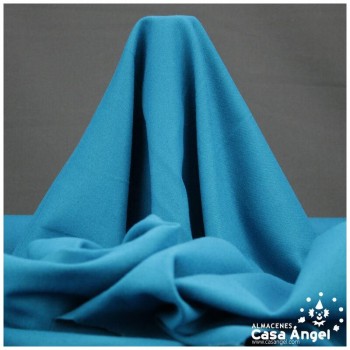 TEJIDO DE FRANELA AZUL TURQUESA 148cm