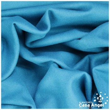 TEJIDO DE FRANELA AZUL TURQUESA 148cm