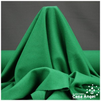 TELA FRANELA LANA VERDE TRÉBOL SERIE OLANN 150cm
