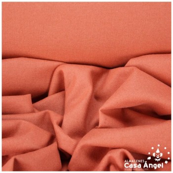 FRANELA NARANJA PLANA POLIÉSTER LISO ESTERILLA 75cm