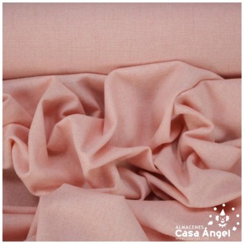 FRANELA ROSA PLANA POLIÉSTER LISO ESTERILLA 75cm