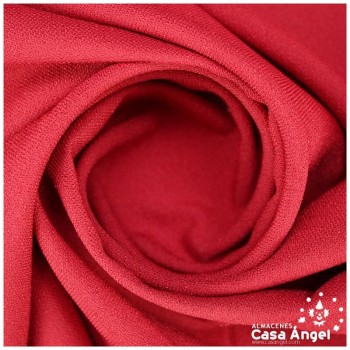 TEJIDO DE PUNTO DE POLIÉSTER ROJO 150cm