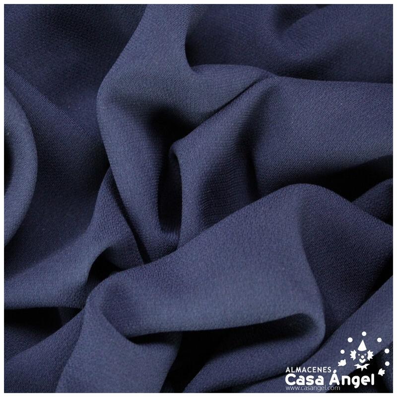 TEJIDO DE PUNTO POLIÉSTER AZUL MARINO 150cm
