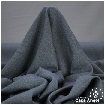 LANA FRÍA GRIS JASPEADO PARA CONFECCIÓN 150cm