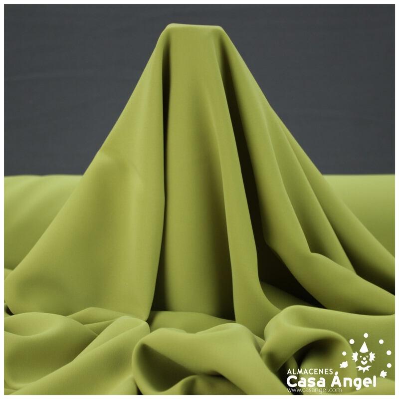 TEJIDO PUNTO PLANO DOBLE CARA VERDE PISTACHO 150cm