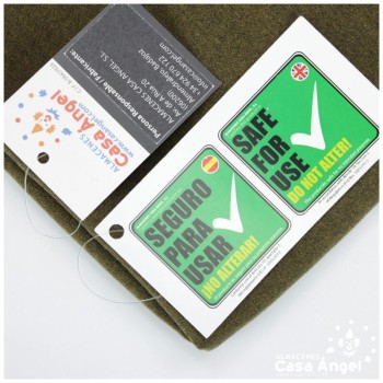 TEJIDO DE PAÑO ASARGADO VERDE CAZA JASPEADO 150cm