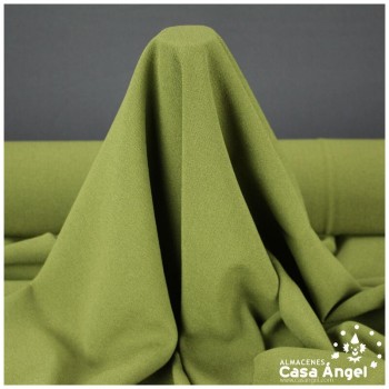 TEJIDO DE PUNTO DE CONFECCIÓN VERDE LIQUEN 150cm