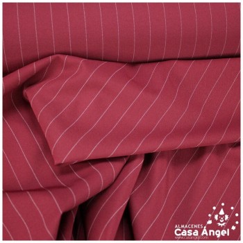 BURLINGTON FINO BURDEOS CON RAYA DIPLOMÁTICA 150cm