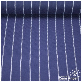 LANITA SINTÉTICA RAYAS MARINERAS FONDO AZUL MARINO 80cm