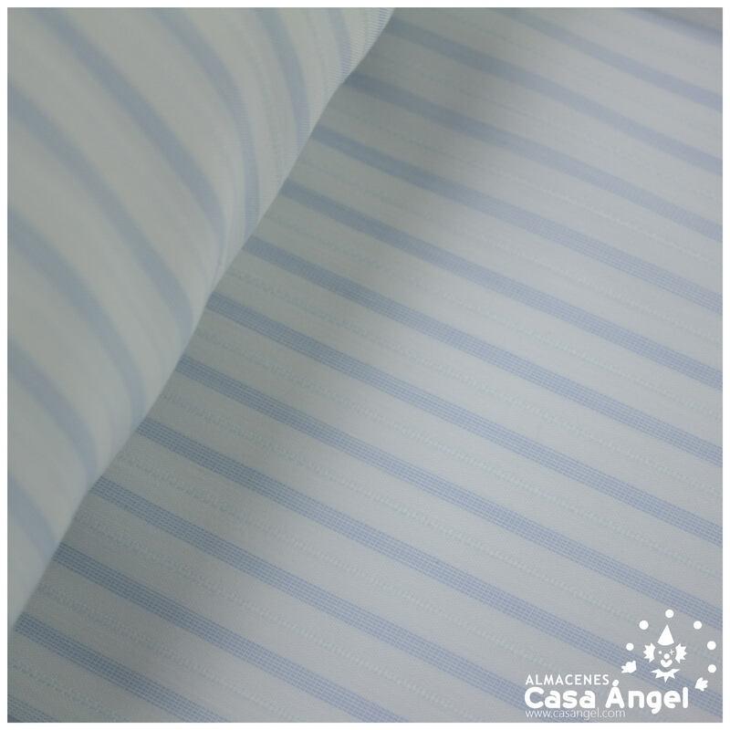 TERLENCA CAMISERA POLIÉSTER RAYA CELESTE 160cm