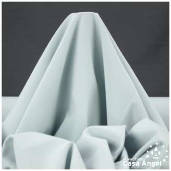 TEJIDO GABARDINA POLIÉSTER GRIS AZULADO 150cm