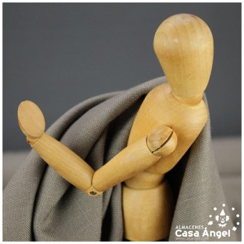 TEJIDO TIPO ESTERILLA GRIS CORTE DE 230x150cm