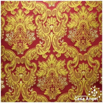 BROCADO ROJO VICTORIANO SERIE REGINA 280cm