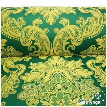 BROCADO VERDE VICTORIANO SERIE REGINA 280cm