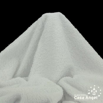TELA FELPA COLOR BLANCO