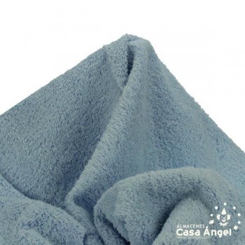 TELA FELPA COLOR CELESTE