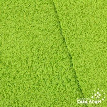 TELA FELPA COLOR VERDE PISTACHO