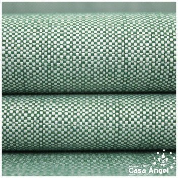 TELA DE TAPICERÍA VERDE CON ACABADO DE TEFLÓN SERIE ROCHE 280cm