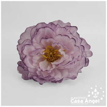 FLOR ARTIFICIAL ROSETA DE COPA AMPLIA 10cm