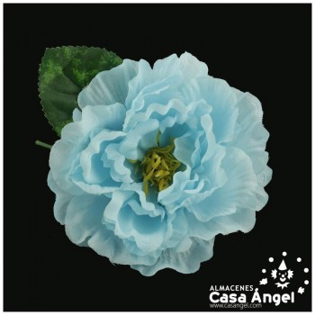 FLOR ARTIFICIAL ROSETA DE COPA AMPLIA 10cm